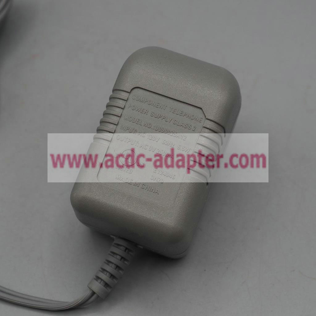 Original 9VAC 250mA AC Adapter Component Telephone power supply U090025A12 Original 9VAC 250mA AC Adapter Component Telephone power supply U090025A12
